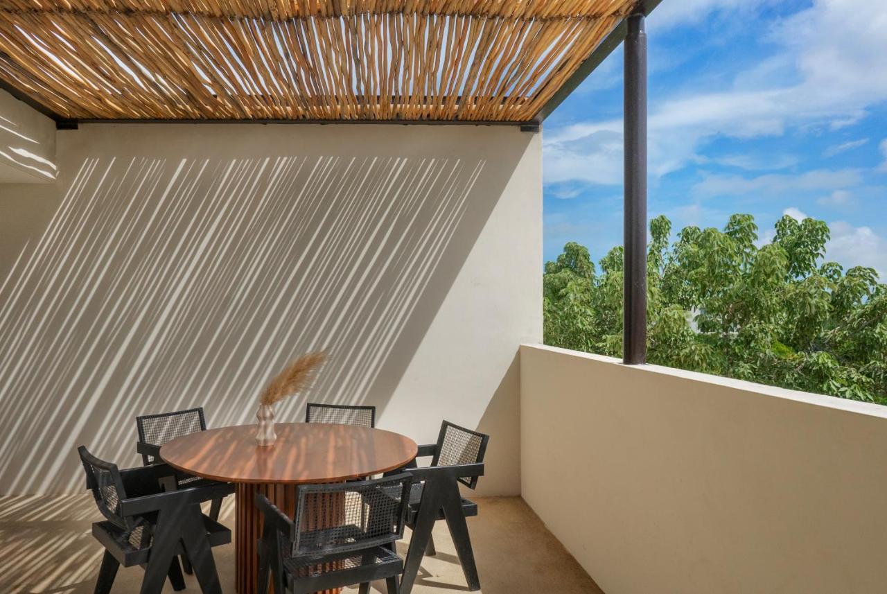 2 Bedbath Private Rooftop & Pool For 6 Тулум Екстериор снимка