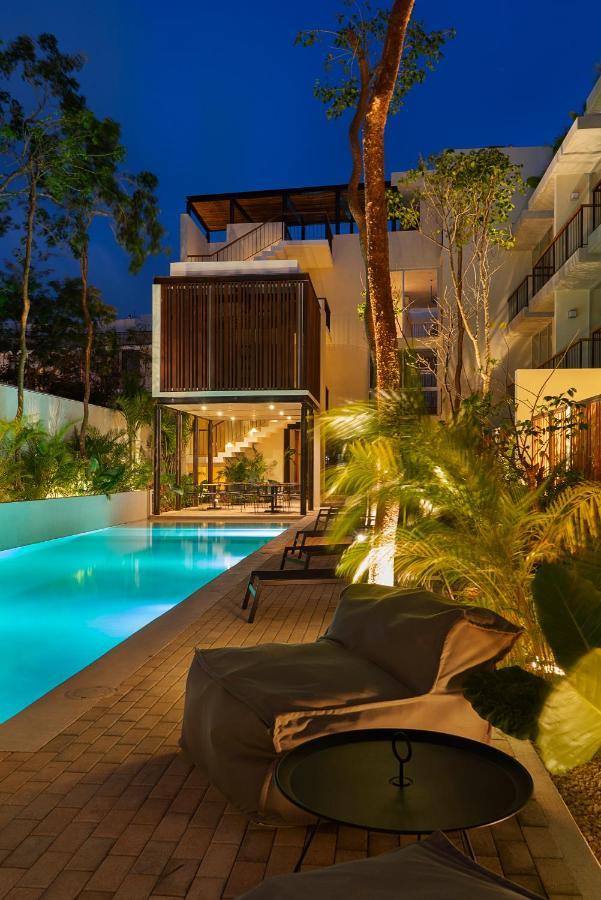 2 Bedbath Private Rooftop & Pool For 6 Тулум Екстериор снимка
