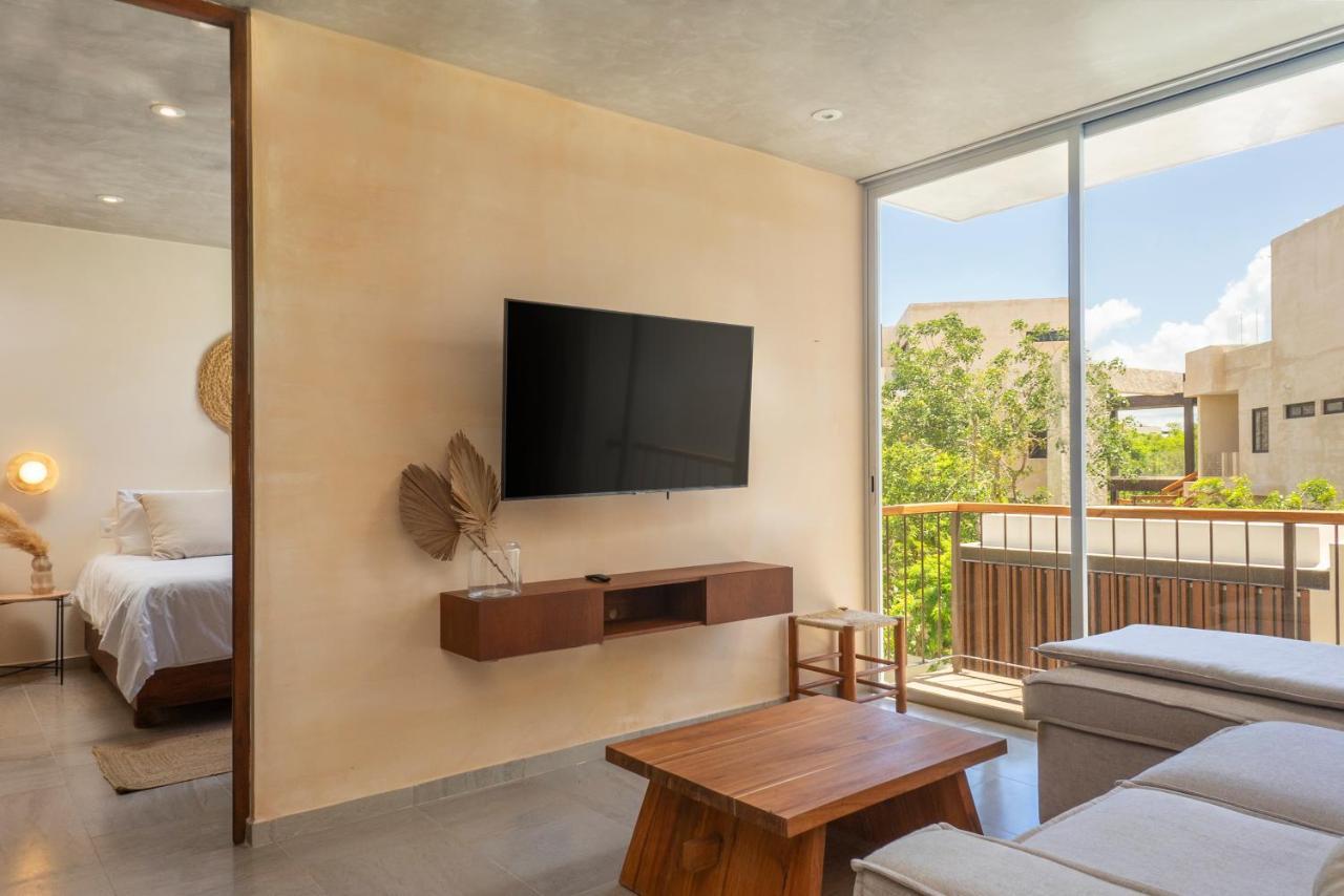 2 Bedbath Private Rooftop & Pool For 6 Тулум Екстериор снимка